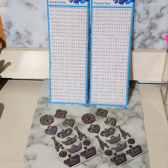 Rhinestone Sticker Set - Picture 1 of 5